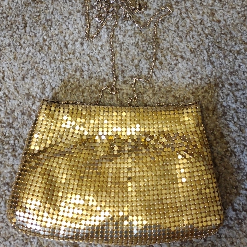 Vintage Gold Chain Purse
